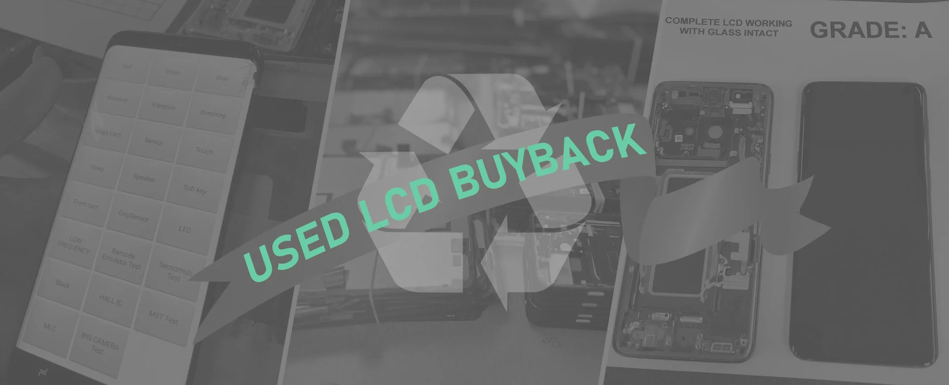 Erabilitako LCD Buyback Solutions