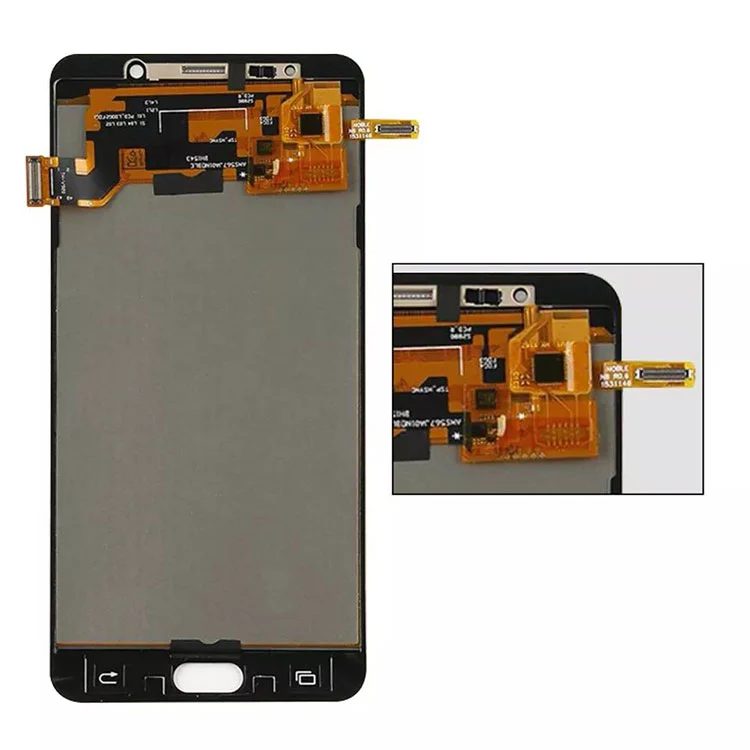 Samsung Galaxy Note 5 LCD OLED Digitizer Muntaia markoarekin