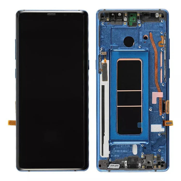 Samsung Galaxy Note 8 LCD OLED Digitizer Digitizer muntaia markoarekin