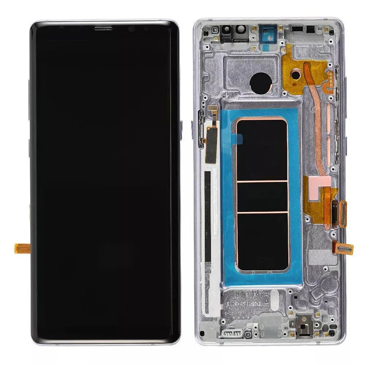 Samsung Galaxy Note 8 LCD OLED Digitizer Digitizer muntaia markoarekin