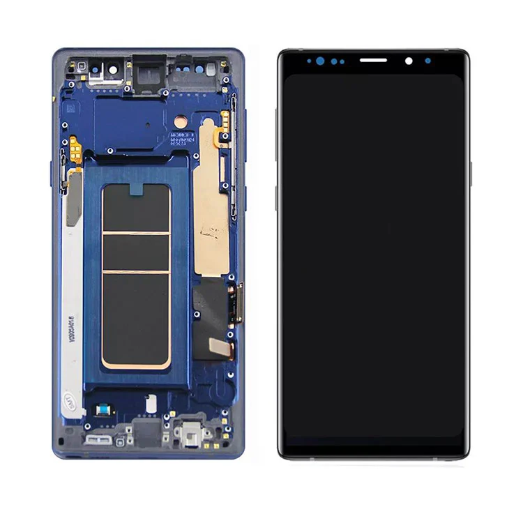 Samsung Galaxy Note 9 LCD OLED pantailaren digitalizazio muntaia markoarekin