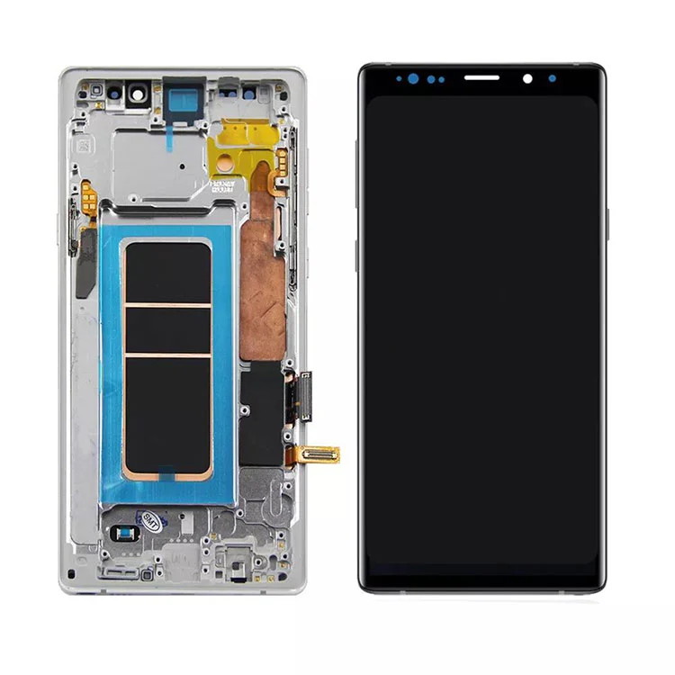Samsung Galaxy Note 9 LCD OLED pantailaren digitalizazio muntaia markoarekin
