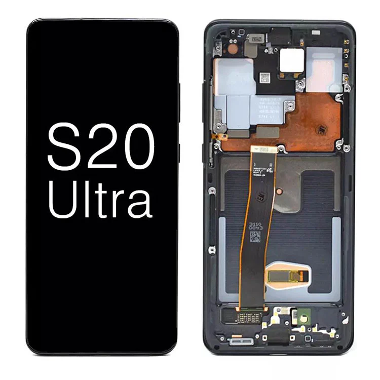 Samsung Galaxy S20 ultra G988 5G OLED Display LCD ukipen-pantailaren ordezkapena