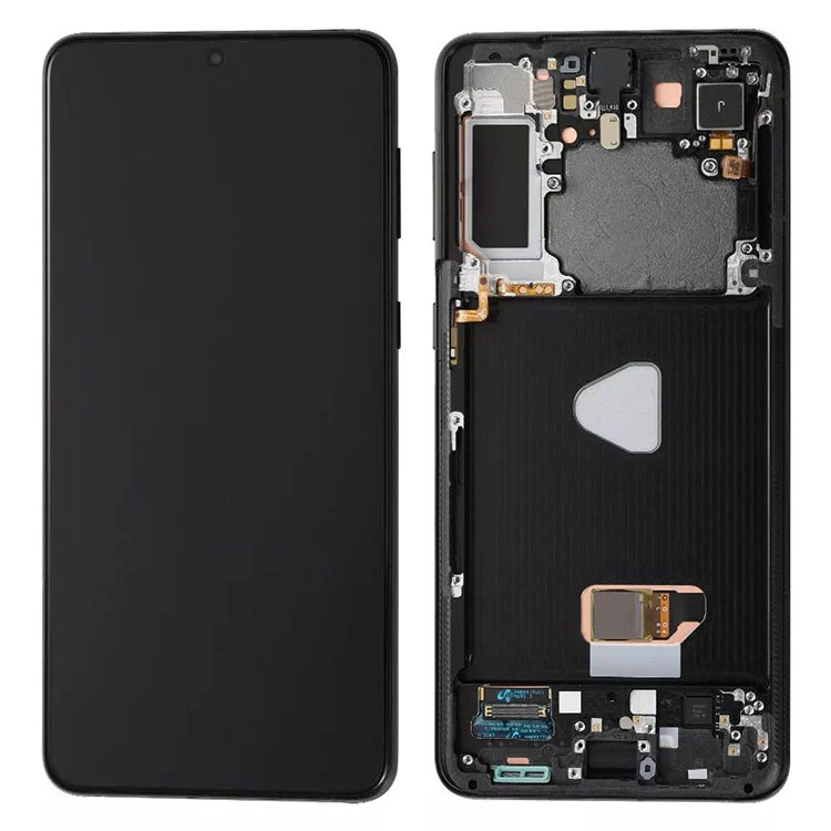 Samsung Galaxy S21 plus LCD pantailarako pantailaren muntaketa ordezkatzeko