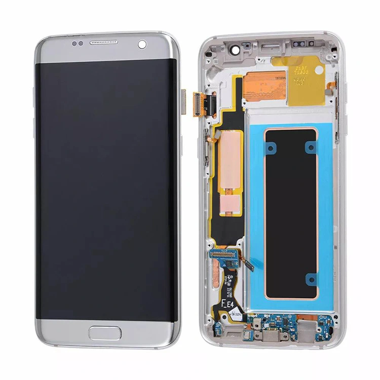 S7 Edge LCD pantailak