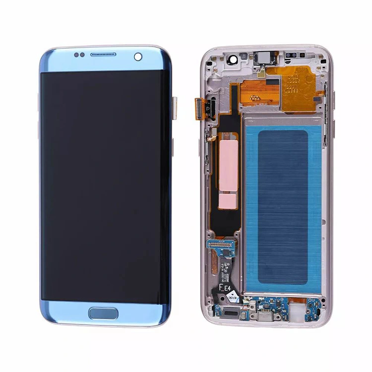 S7 Edge LCD pantailak