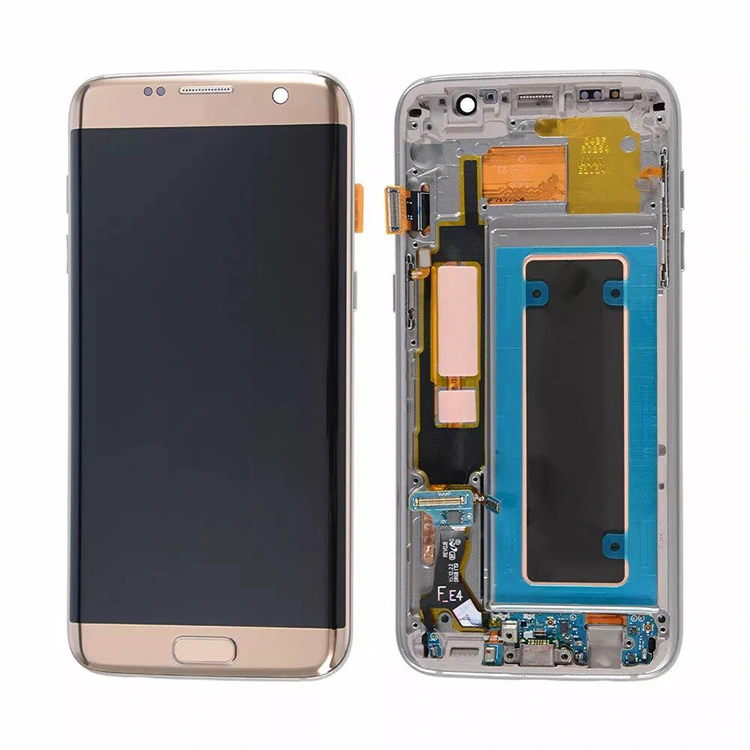 S7 Edge LCD pantailak